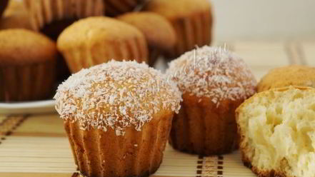 Рецепт простых творожных кексов