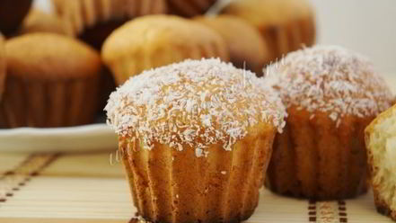 Рецепт простых творожных кексов