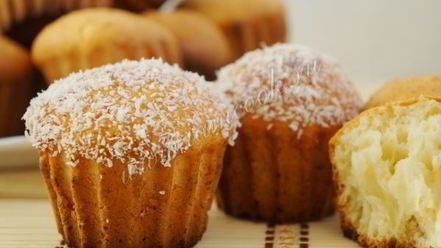 Рецепт простых творожных кексов