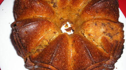 Рецепт пряного тыквенного кекса с орехами