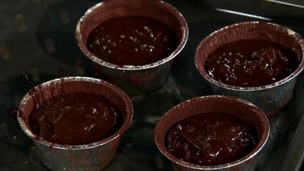 Рецепт шоколадного фондана