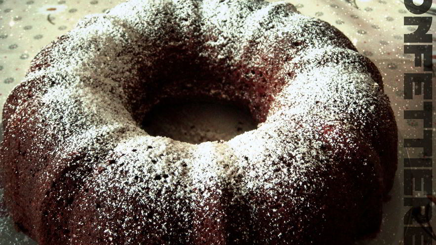 Рецепт шоколадного кекса с грецкими орехами