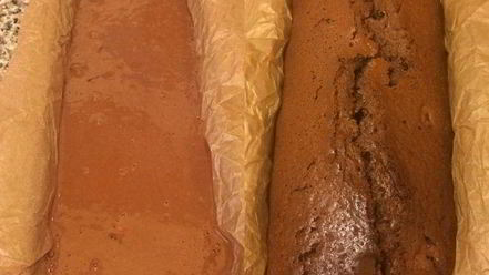 Рецепт шоколадного кекса с кизилом