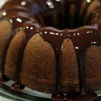 Шоколадный кекс в горьком шоколаде