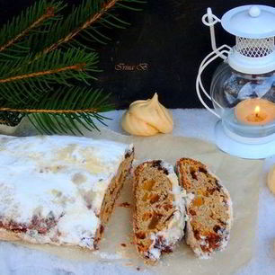 Рецепт Цельнозернового Штоллена на закваске