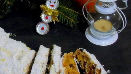 Рецепт цельнозернового штоллена на закваске