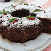 Творожно-шоколадный кекс