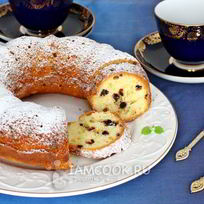 Ванильный кекс с шоколадными каплями