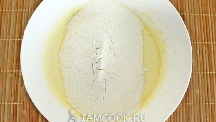 Рецепт ванильного кекса с шоколадными каплями