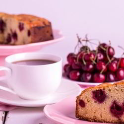 Рецепт Вишневого кекса на кефире