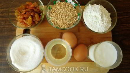 Рецепт воздушного кекса на кефире