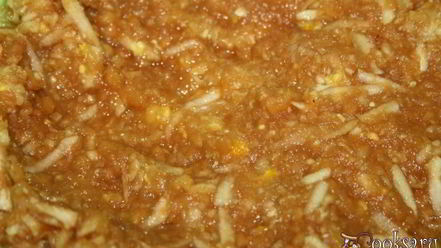 Рецепт яблочно-мандариновых кексы на растительном масле