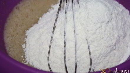 Рецепт яблочно-мандариновых кексы на растительном масле