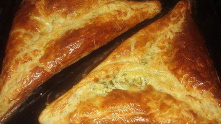 Рецепт быстрого хачапури три сыра