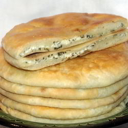 Рецепт Хачапури из домашнего слоеного теста