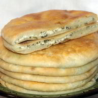 Рецепт Хачапури из домашнего слоеного теста