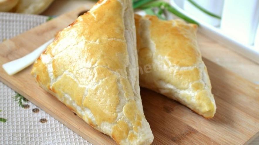 Рецепт хачапури из готового слоеного теста