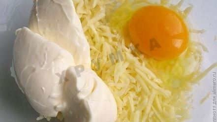 Рецепт хачапури из тертого картофеля с сыром и чесноком