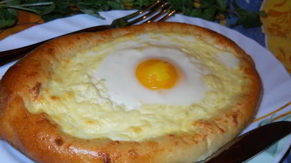 Рецепт Хачапури по-аджарски