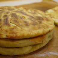 Рецепт Хачапури с сулугуни на сковороде