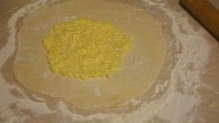 Рецепт хачапури с сулугуни на сковороде