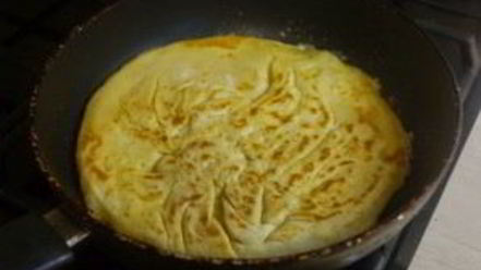 Рецепт хачапури с сулугуни на сковороде