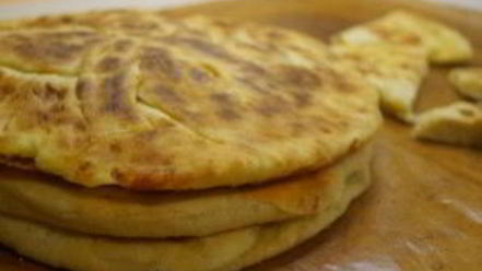 Рецепт хачапури с сулугуни на сковороде