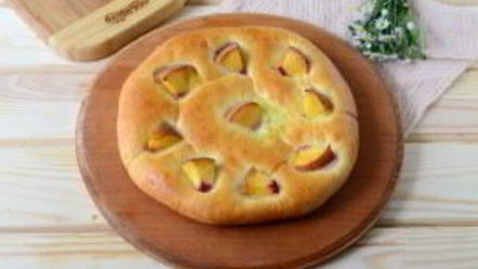 Рецепт хачапури с сыром и персиками