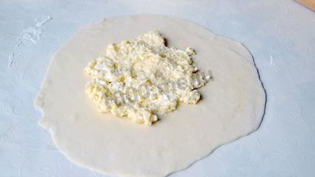 Рецепт хачапури с творогом и сыром на сковороде