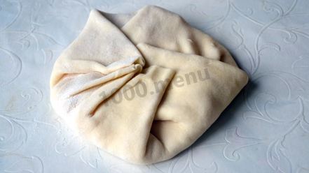 Рецепт хачапури с творогом и сыром на сковороде