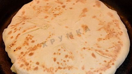 Рецепт хачапури с творогом на сковороде