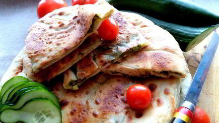 Рецепт хачапури со шпинатом и сыром