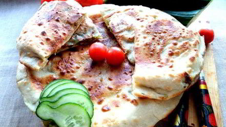 Рецепт хачапури со шпинатом и сыром