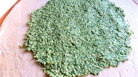 Рецепт хачапури со шпинатом и сыром