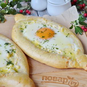 Рецепт Классического хачапури по-аджарски