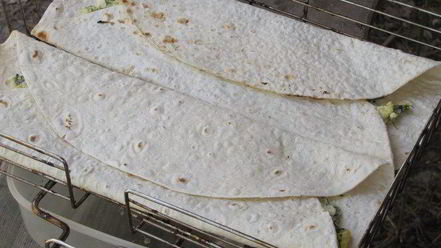 Рецепт лаваша — хачапури гриль