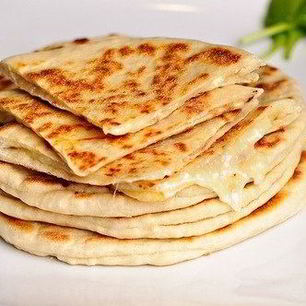 Рецепт Мгновенного хачапури на сковороде