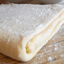 Рецепт Слоеного теста для хачапури