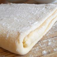 Рецепт Слоеного теста для хачапури