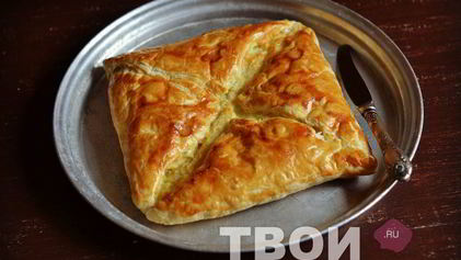 Рецепт Слоеного хачапури