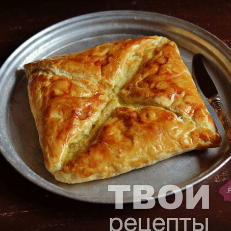 Рецепт Слоеного хачапури