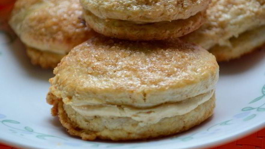 Рецепт апельсиновых сконов с начинкой