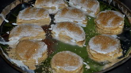 Рецепт апельсиновых сконов с начинкой