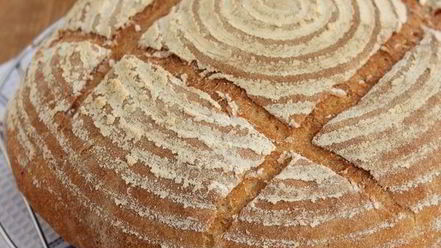 Рецепт белого хлеба подового