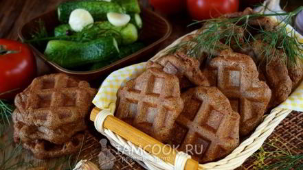 Рецепт бородинского хлеба в вафельнице