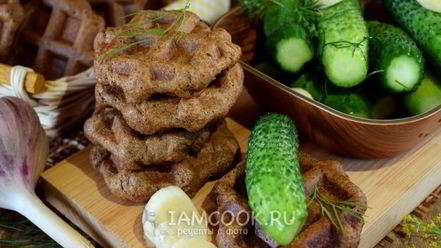 Рецепт бородинского хлеба в вафельнице