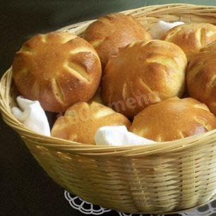 Рецепт Булочек из хлебного теста
