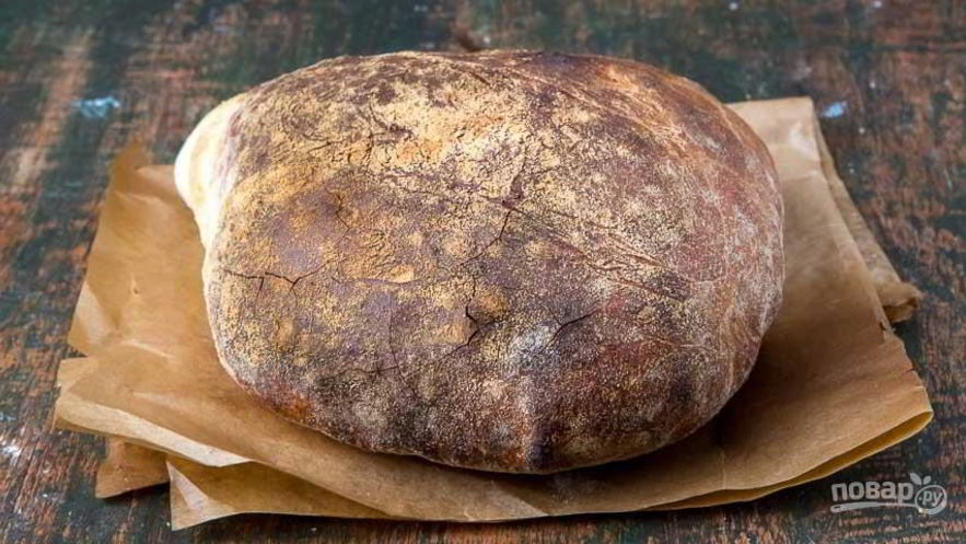 Рецепт деревенского хлеба из трех видов муки