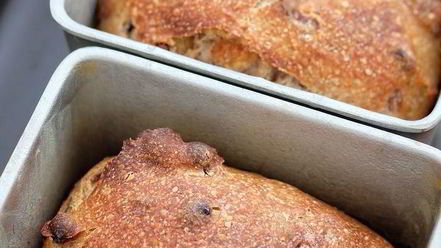 Рецепт фруктового хлеба на закваске