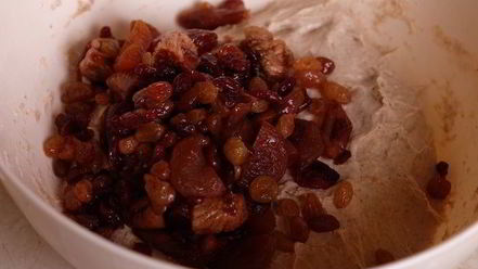 Рецепт фруктового хлеба на закваске